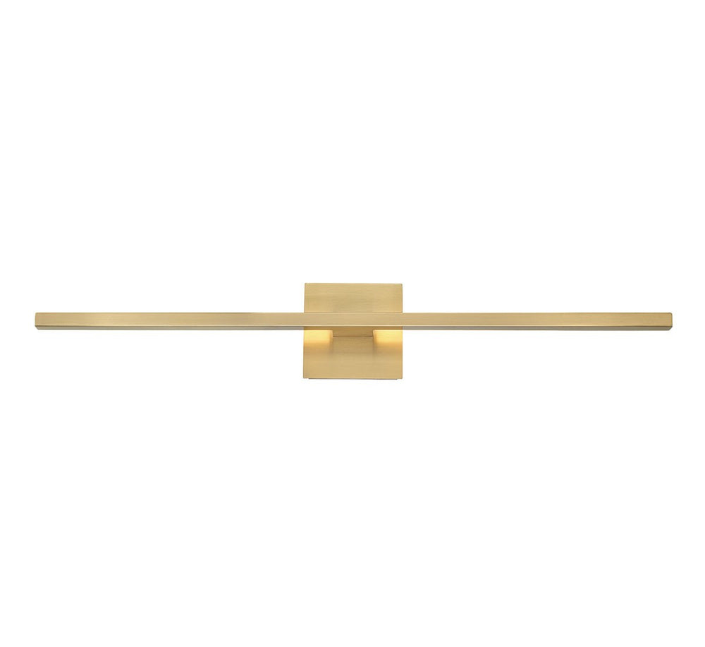 Lib & Co. Canada - LED Wall Mount - Ragusa - Soft Brass- Union Lighting Luminaires Decor