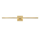 Lib & Co. Canada - LED Wall Mount - Ragusa - Soft Brass- Union Lighting Luminaires Decor