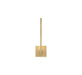 Lib & Co. Canada - LED Wall Mount - Ragusa - Soft Brass- Union Lighting Luminaires Decor