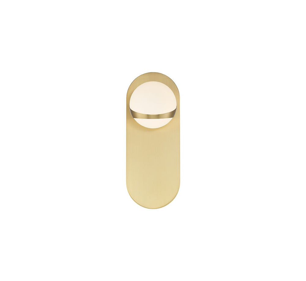 Lib & Co. Canada - LED Wall Mount - Rovigo - Plated Brushed Gold- Union Lighting Luminaires Decor
