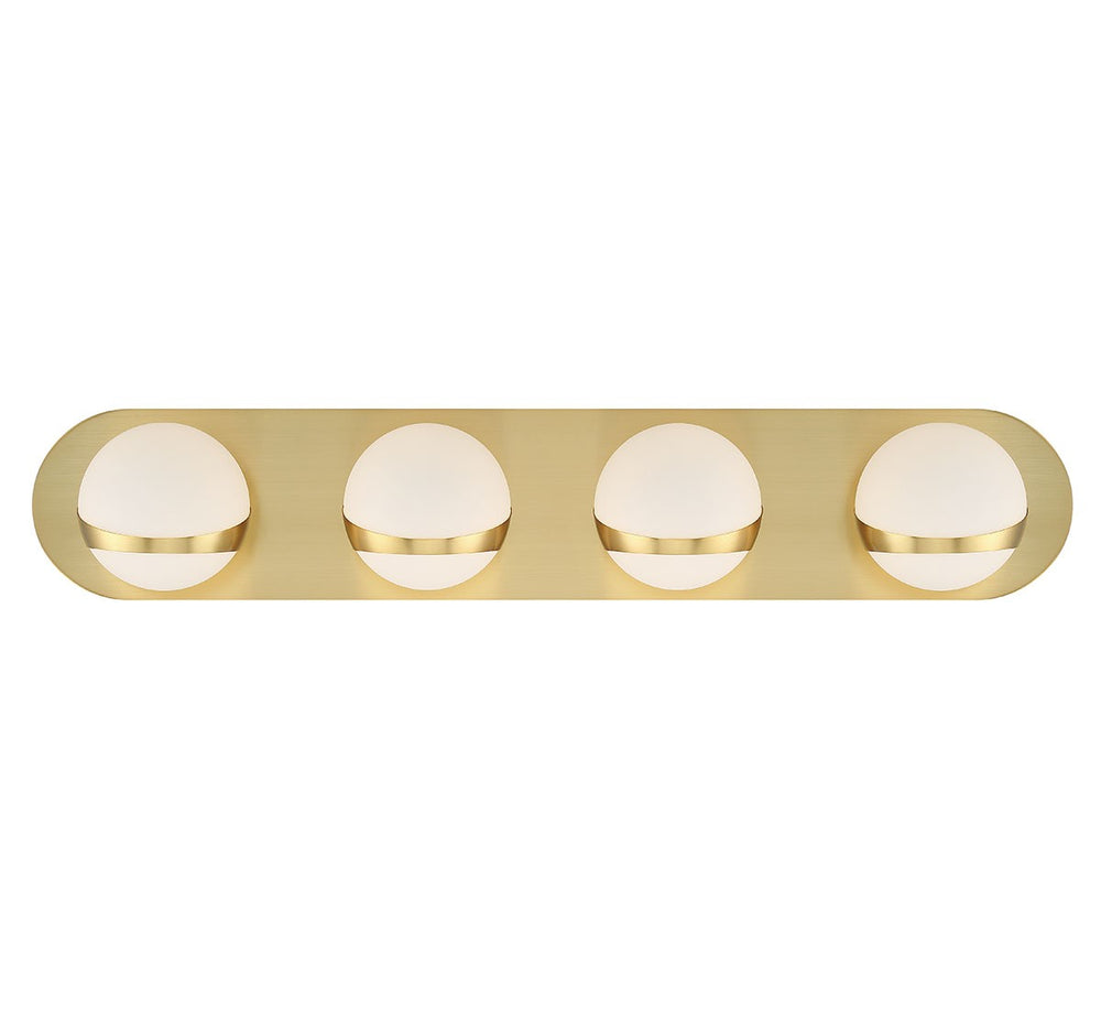Lib & Co. Canada - LED Wall Mount - Rovigo - Plated Brushed Gold- Union Lighting Luminaires Decor