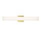 Lib & Co. Canada - LED Wall Mount - Trani - Plated Brushed Gold- Union Lighting Luminaires Decor