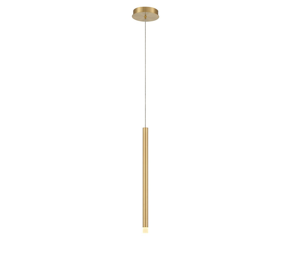 Lib & Co. Canada - LED Pendant - Amalfi - Plated Brushed Gold- Union Lighting Luminaires Decor