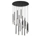 Lib & Co. Canada - LED Chandelier - Amalfi - Matte BLack- Union Lighting Luminaires Decor