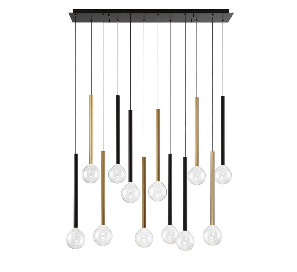 Lib & Co. Canada - LED Chandelier - Positano - Mixed- Union Lighting Luminaires Decor