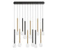 Lib & Co. Canada - LED Chandelier - Positano - Mixed- Union Lighting Luminaires Decor