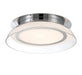 Lib & Co. Canada - LED Ceiling Mount - Pescara - Chrome- Union Lighting Luminaires Decor