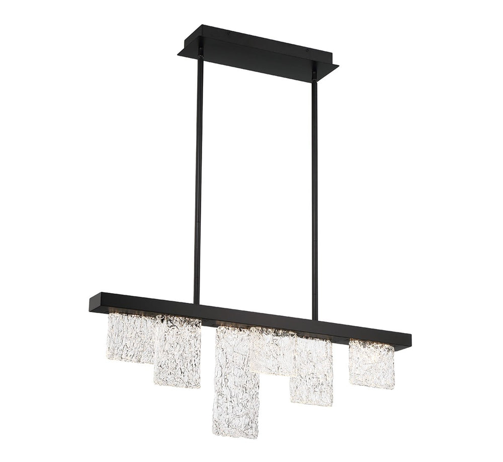 Lib & Co. Canada - LED Chandelier - Siena - Brushed Black- Union Lighting Luminaires Decor
