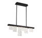 Lib & Co. Canada - LED Chandelier - Siena - Brushed Black- Union Lighting Luminaires Decor