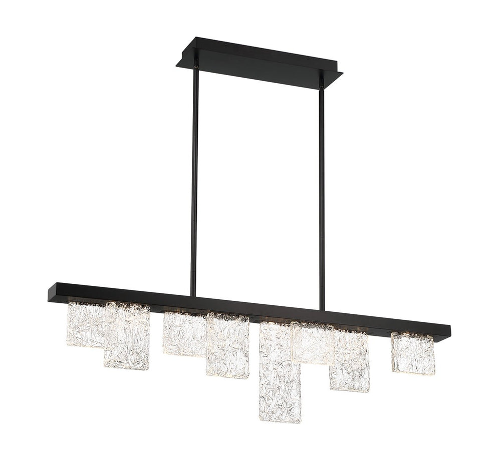 Lib & Co. Canada - LED Chandelier - Siena - Brushed Black- Union Lighting Luminaires Decor