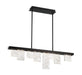 Lib & Co. Canada - LED Chandelier - Siena - Brushed Black- Union Lighting Luminaires Decor