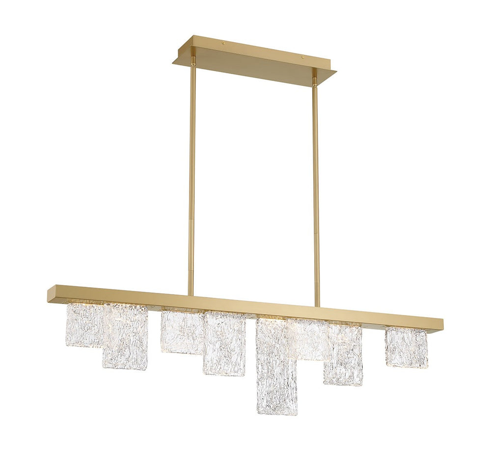 Lib & Co. Canada - LED Chandelier - Siena - Brushed Gold- Union Lighting Luminaires Decor
