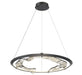 Lib & Co. Canada - LED Chandelier - Nettuno - Metallic Brushed Grey- Union Lighting Luminaires Decor