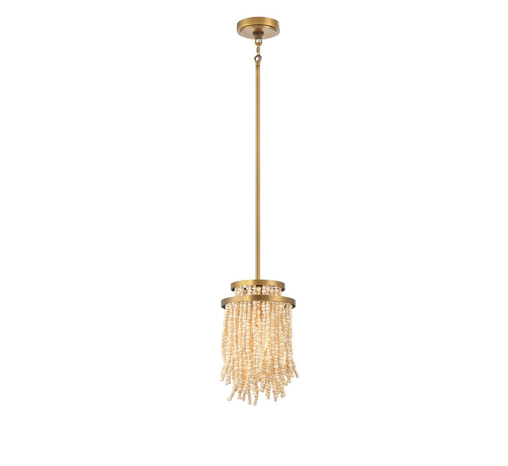 Lib & Co. Canada - One Light Pendant - Molfetta - Antique Brass- Union Lighting Luminaires Decor