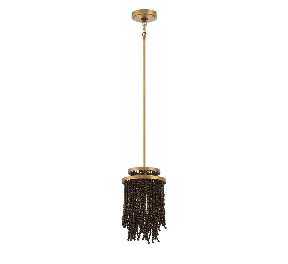 Lib & Co. Canada - One Light Pendant - Molfetta - Antique Brass- Union Lighting Luminaires Decor