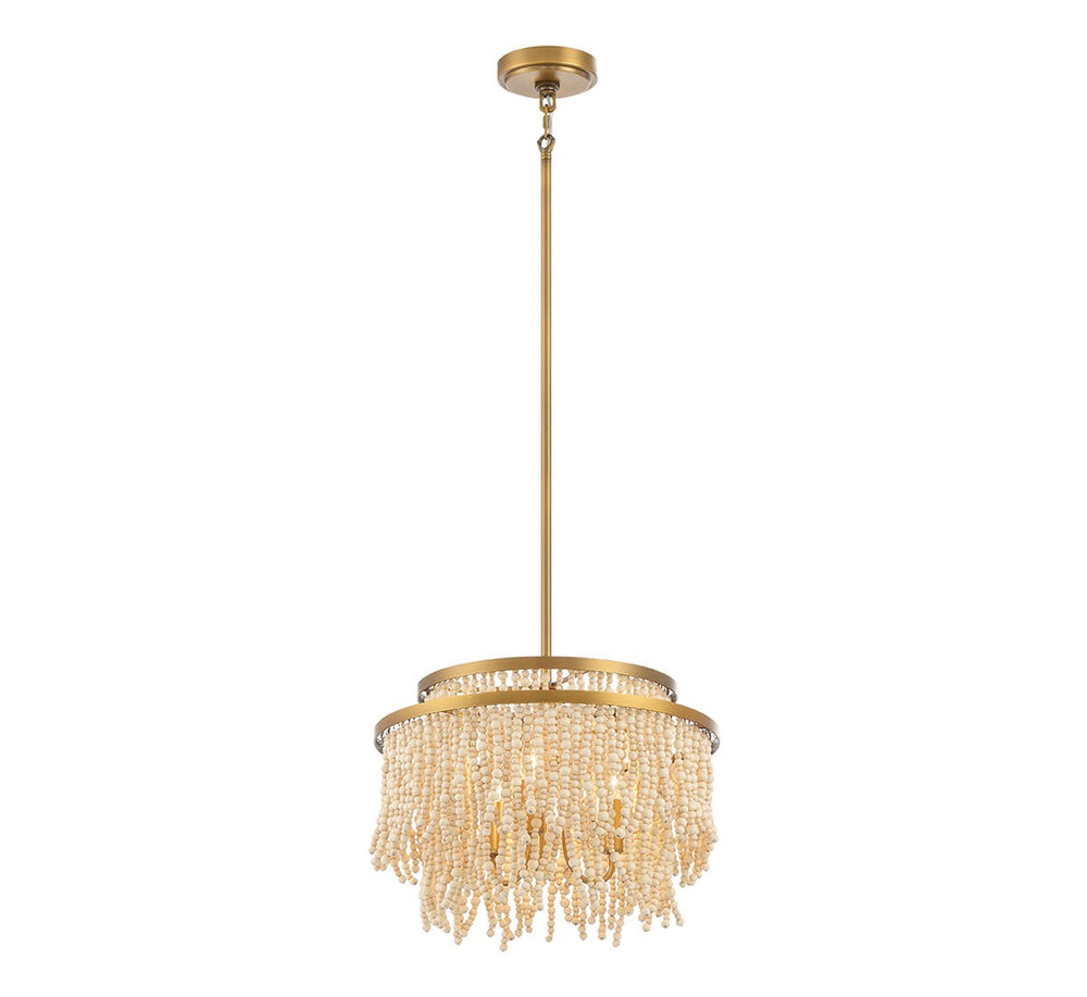 Lib & Co. Canada - Three Light Convertible Flushmount / Pendant - Molfetta - Antique Brass- Union Lighting Luminaires Decor