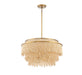 Lib & Co. Canada - Nine Light Chandelier - Molfetta - Antique Brass- Union Lighting Luminaires Decor