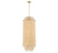 Lib & Co. Canada - 12 Light Chandelier - Molfetta - Antique Brass- Union Lighting Luminaires Decor