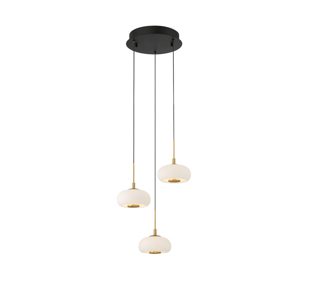 Lib & Co. Canada - LED Pendant - Adelfia - Matte Black- Union Lighting Luminaires Decor