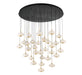 Lib & Co. Canada - LED Chandelier - Adelfia - Matte Black- Union Lighting Luminaires Decor