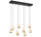 Lib & Co. Canada - LED Chandelier - Baveno - Matte Black- Union Lighting Luminaires Decor