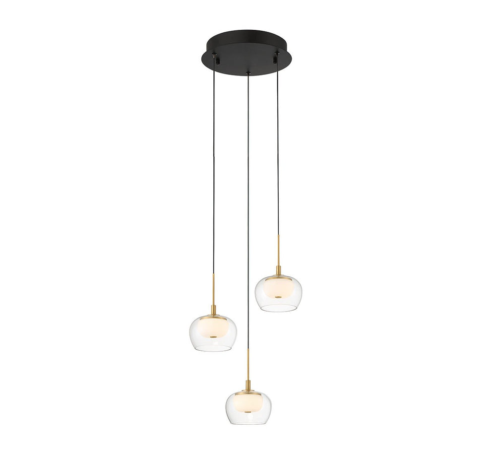 Lib & Co. Canada - LED Pendant - Manarola - Matte Black- Union Lighting Luminaires Decor