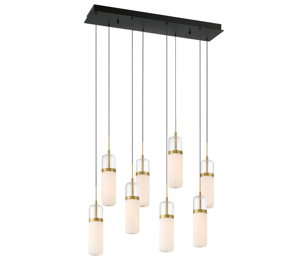 Lib & Co. Canada - LED Chandelier - Verona - Matte Black- Union Lighting Luminaires Decor