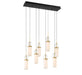 Lib & Co. Canada - LED Chandelier - Verona - Matte Black- Union Lighting Luminaires Decor