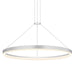 Sonneman - LED Pendant - Corona - Bright Satin Aluminum- Union Lighting Luminaires Decor