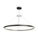 Sonneman - LED Pendant - Corona - Satin Black- Union Lighting Luminaires Decor