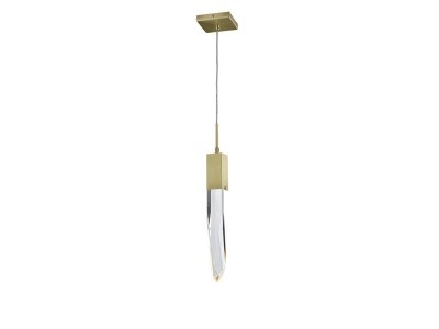 Avenue Lighting - LED Pendant - Aspen - Brushed Brass- Union Lighting Luminaires Decor
