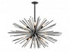 Avenue Lighting - Ten Light Chandelier - Palisades Ave. - Black- Union Lighting Luminaires Decor