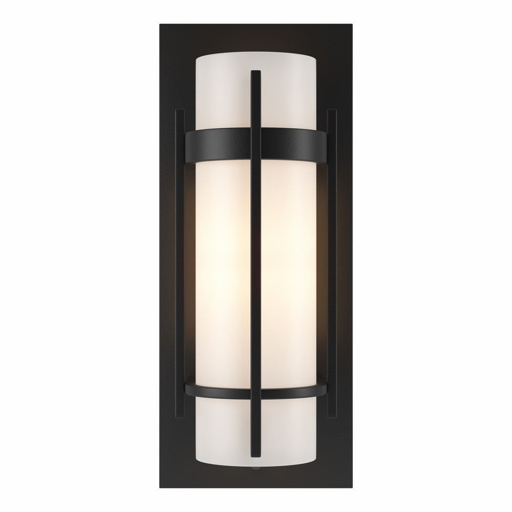 Hubbardton Forge - One Light Wall Sconce - Banded - Black- Union Lighting Luminaires Decor