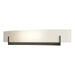 Hubbardton Forge - Two Light Wall Sconce - Axis - Dark Smoke- Union Lighting Luminaires Decor
