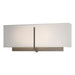 Hubbardton Forge - LED Wall Sconce - Exos - Dark Smoke- Union Lighting Luminaires Decor