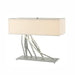 Hubbardton Forge - Two Light Table Lamp - Brindille - Vintage Platinum- Union Lighting Luminaires Decor