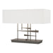 Hubbardton Forge - Two Light Table Lamp - Cavaletti - Dark Smoke- Union Lighting Luminaires Decor