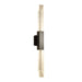 Hubbardton Forge - Two Light Outdoor Wall Sconce - Refraction - Coastal Dark Smoke- Union Lighting Luminaires Decor