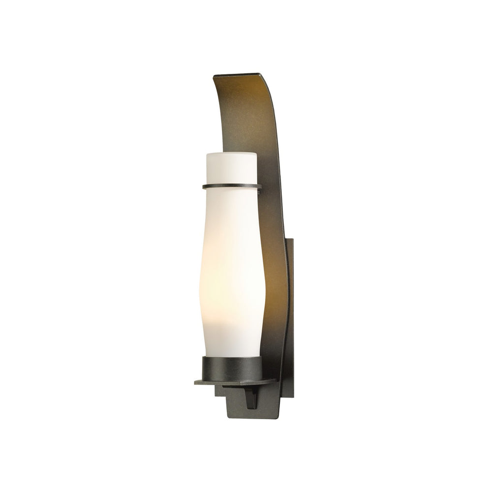 Hubbardton Forge - One Light Outdoor Wall Sconce - Sea Coast - Coastal Dark Smoke- Union Lighting Luminaires Decor