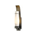 Hubbardton Forge - One Light Outdoor Wall Sconce - Sea Coast - Coastal Dark Smoke- Union Lighting Luminaires Decor