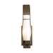 Hubbardton Forge - One Light Outdoor Wall Sconce - Sea Coast - Coastal Bronze- Union Lighting Luminaires Decor