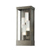 Hubbardton Forge - Four Light Outdoor Wall Sconce - Portico - Coastal Dark Smoke- Union Lighting Luminaires Decor