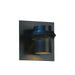 Hubbardton Forge - One Light Outdoor Wall Sconce - Twilight - Coastal Dark Smoke- Union Lighting Luminaires Decor