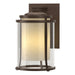 Hubbardton Forge - One Light Outdoor Wall Sconce - Meridian - Coastal Bronze- Union Lighting Luminaires Decor