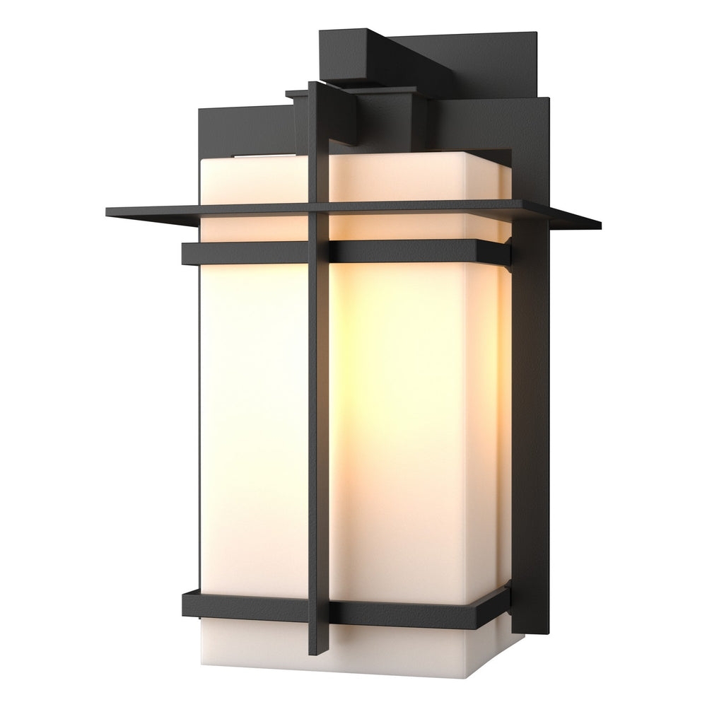 Hubbardton Forge - One Light Outdoor Wall Sconce - Tourou - Coastal Black- Union Lighting Luminaires Decor