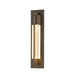 Hubbardton Forge - One Light Outdoor Wall Sconce - Axis - Coastal Bronze- Union Lighting Luminaires Decor