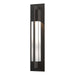 Hubbardton Forge - One Light Outdoor Wall Sconce - Axis - Coastal Oil Rubbed Bronze- Union Lighting Luminaires Decor