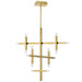 Dainolite Canada - LED Chandelier - Acasia - Aged Brass- Union Lighting Luminaires Decor