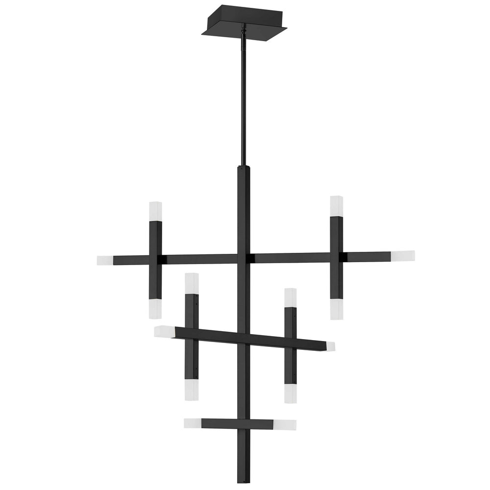 Dainolite Canada - LED Chandelier - Acasia - Matte Black- Union Lighting Luminaires Decor
