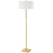 Dainolite Canada - Two Light Floor Lamp - Fernanda - Aged Brass- Union Lighting Luminaires Decor